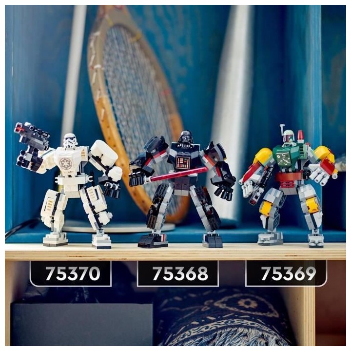 LEGO Star Wars 75368 Le Robot Dark Vador, Jouet de Figurine avec Minif