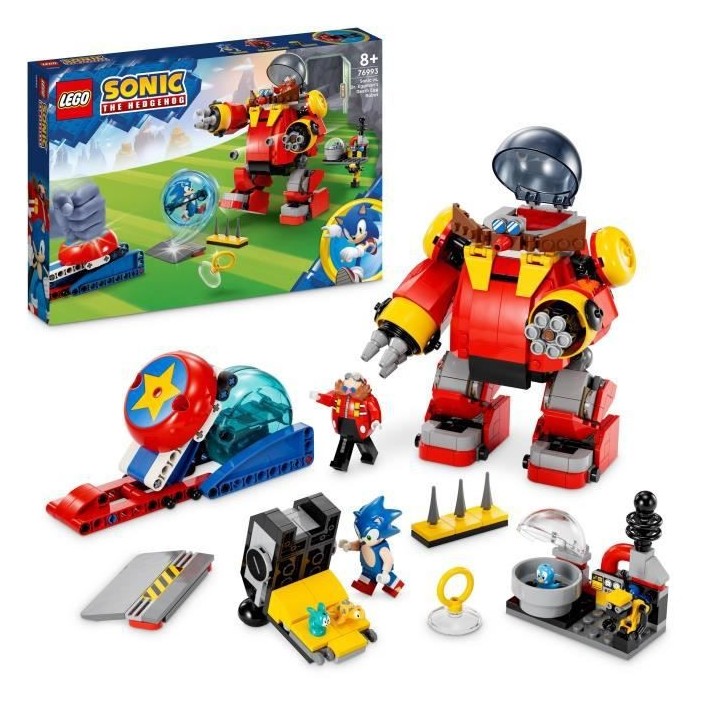 LEGO Sonic the Hedgehog 76993 Sonic contre le Death Egg Robot du Dr. E