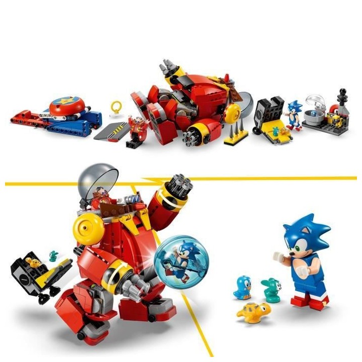 LEGO Sonic the Hedgehog 76993 Sonic contre le Death Egg Robot du Dr. E