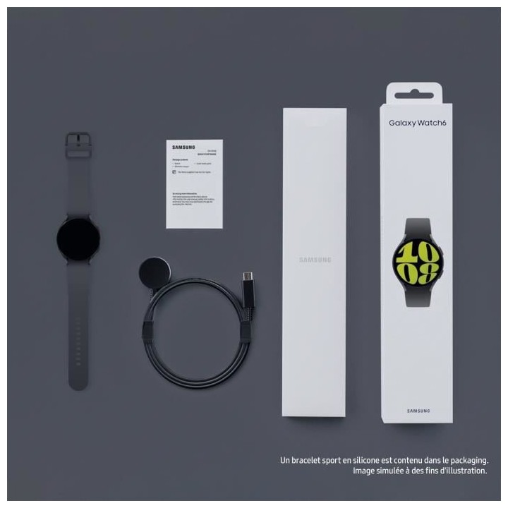 SAMSUNG Galaxy Watch6 44mm Graphite Bluetooth
