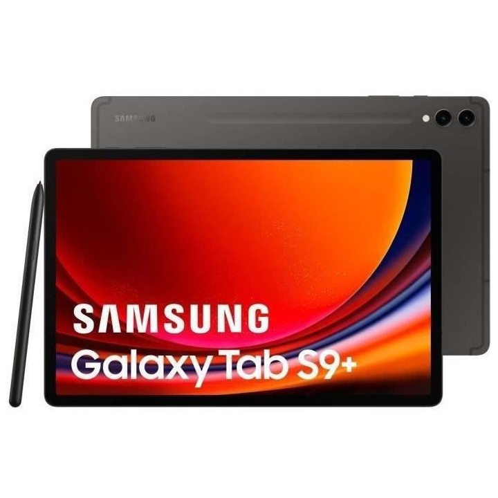 Tablette Tactile - SAMSUNG - Galaxy Tab S9+ - 12,4 - RAM 12Go - 256 Go