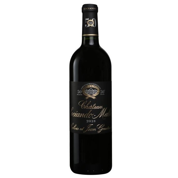 Château Sociando-Mallet 2018 Haut-Médoc - Vin rouge de Bordeaux
