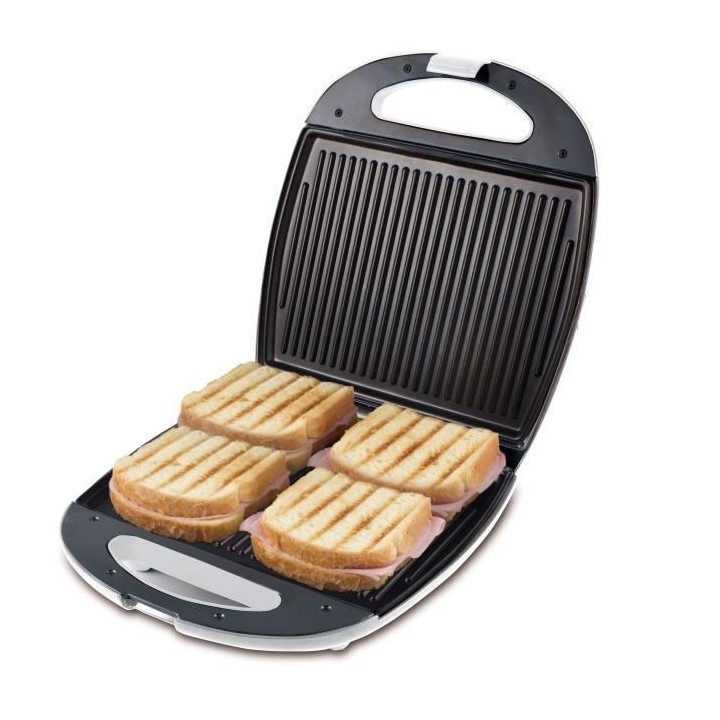 BEPER 90620 Machine a sandwish Toast & Grill - 1300 W - Blanc