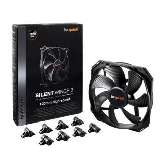 Be Quiet Ventilateur de boîtier SILENT WINGS 3 - 120mm - High-Speed