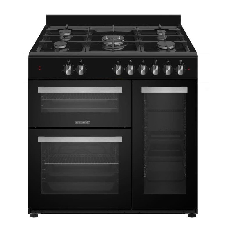 LA GERMANIA SM903N Cuisiniere 3 Fours Noire