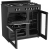 LA GERMANIA SM903N Cuisiniere 3 Fours Noire