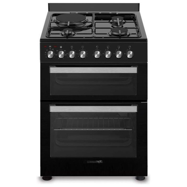 LA GERMANIA SM61DFN Cuisiniere 2 Fours Noire