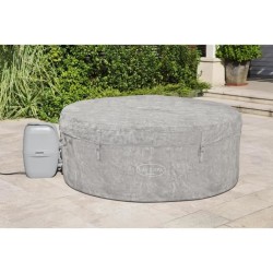 Spa gonflable BESTWAY - Lay-Z-Spa Zurich - 180 x 66 cm - 2 a 4 places - Rond (Inclus : couverture, cartouche et diffuseur)