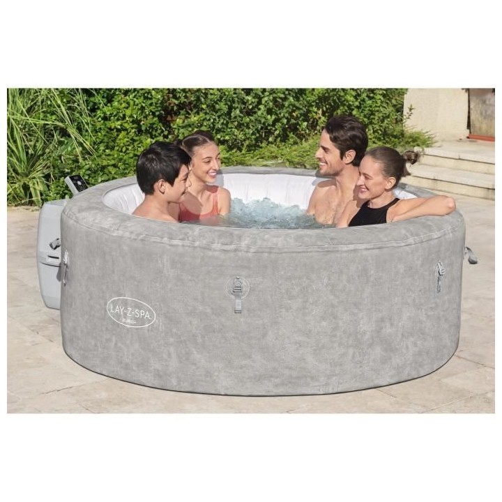 Spa gonflable BESTWAY - Lay-Z-Spa Zurich - 180 x 66 cm - 2 a 4 places