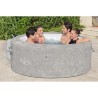 Spa gonflable BESTWAY - Lay-Z-Spa Zurich - 180 x 66 cm - 2 a 4 places - Rond (Inclus : couverture, cartouche et diffuseur)