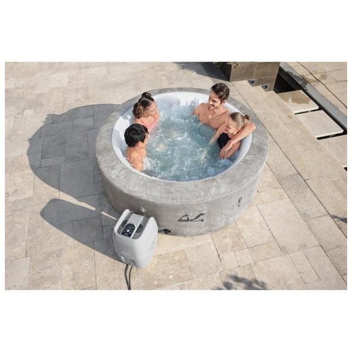 Spa gonflable BESTWAY - Lay-Z-Spa Zurich - 180 x 66 cm - 2 a 4 places