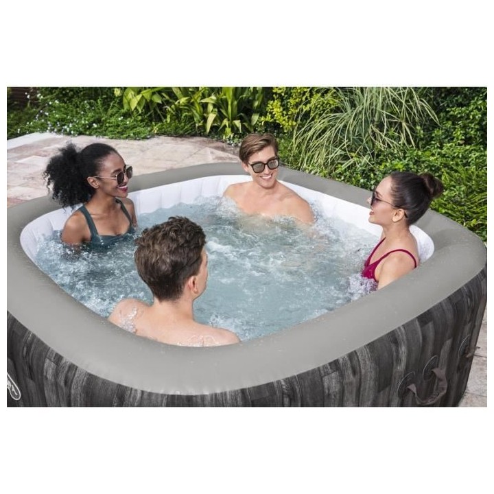 Spa gonflable BESTWAY Lay-Z-Spa Majorca - 180 x 180 x 71 cm - 4 a 6 pl
