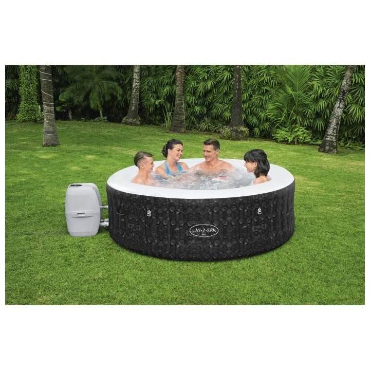 Spa gonflable BESTWAY - Lay-Z-Spa RIO - 196 x 71 cm - 4 a 6 places - R
