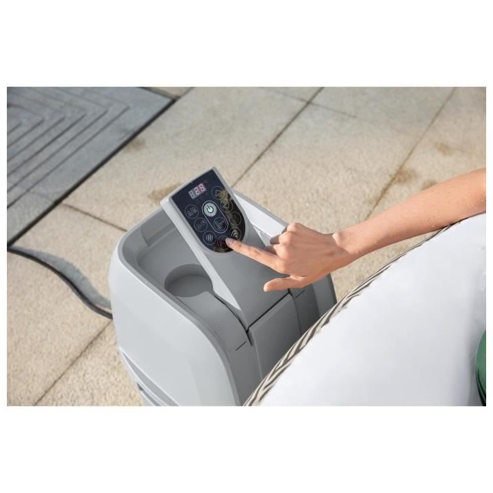 Spa gonflable BESTWAY - Lay-Z-Spa Madrid - 180 x 66 cm - 2 a 4 places