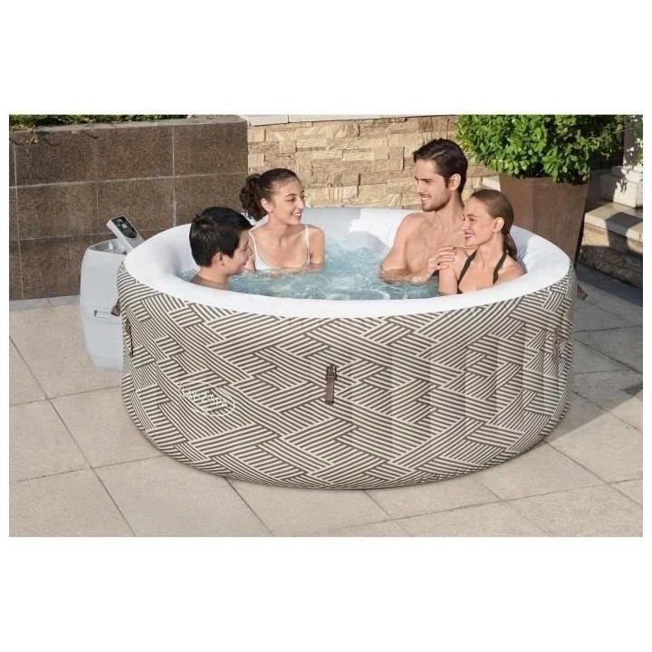Spa gonflable BESTWAY - Lay-Z-Spa Madrid - 180 x 66 cm - 2 a 4 places