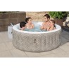 Spa gonflable BESTWAY - Lay-Z-Spa Madrid - 180 x 66 cm - 2 a 4 places - Rond (Inclus : couverture, cartouche et diffuseur)