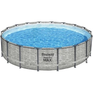 Kit Piscine hors sol tubulaire BESTWAY Steel Pro Max™ - 549 x 122 cm