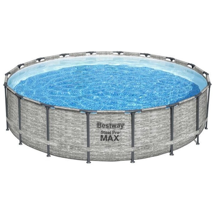 Kit Piscine hors sol tubulaire BESTWAY Steel Pro Max™ - 549 x 122 cm