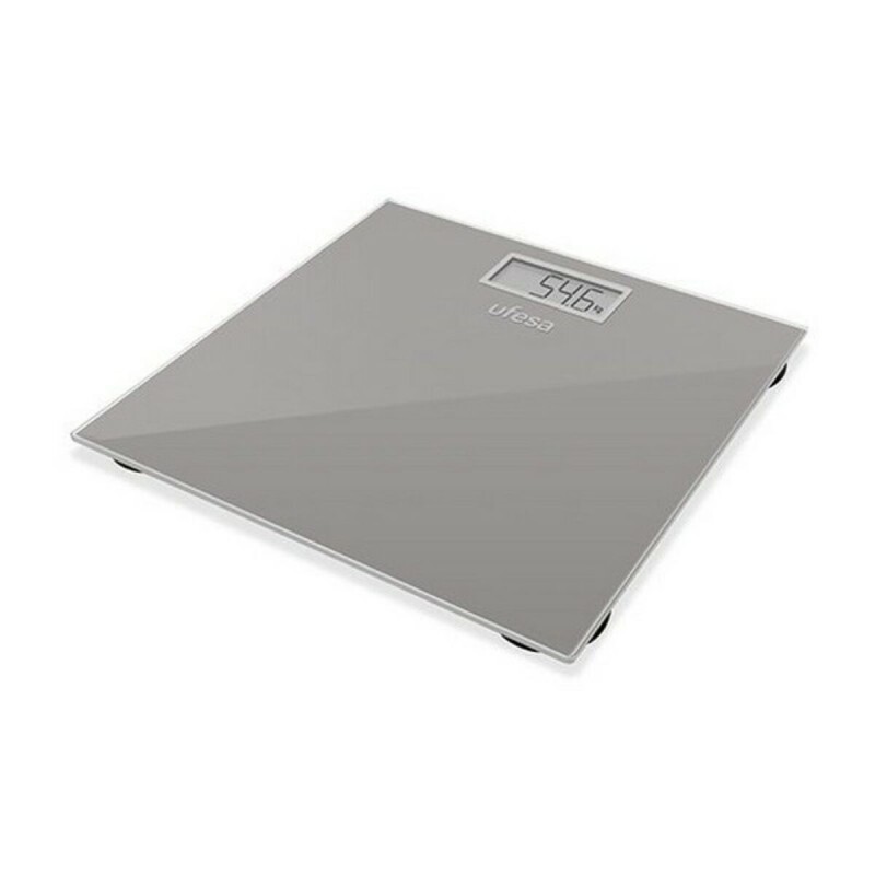 Balance Numérique de Salle de Bain UFESA BE0906 150 Kg Gris verre