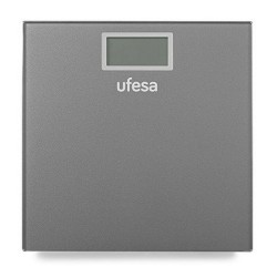 Balance Numérique de Salle de Bain UFESA BE0906 150 Kg Gris verre