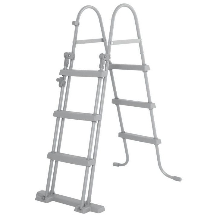 BESTWAY Echelle de sécurité 2 x 3 marches pour piscine hauteur 107 c