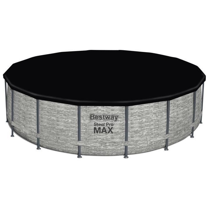 Kit Piscine hors sol tubulaire BESTWAY - Steel Pro Max™ - 488 x 122