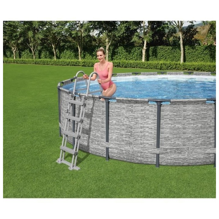 Kit Piscine hors sol tubulaire BESTWAY - Steel Pro Max™ - 488 x 122