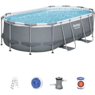 Kit Piscine hors sol tubulaire BESTWAY - Power Steel™ - 427 x 250 x