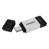 Pendrive Kingston DT80/128GB 128 GB USB-C Noir 128 GB