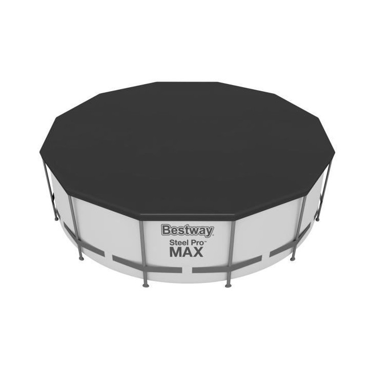 Kit Piscine hors sol tubulaire BESTWAY Steel Pro Max - 366 x 122 cm -