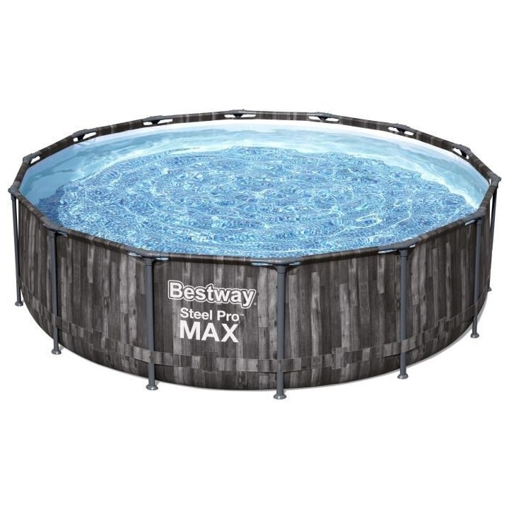 Kit Piscine hors sol tubulaire BESTWAY Steel Pro Max™ - 427 x 107 cm