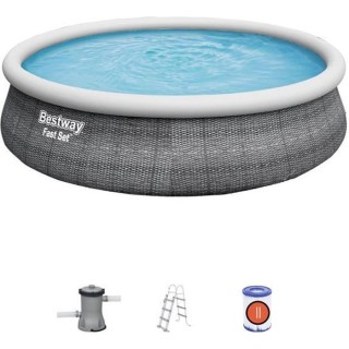 Kit Piscine hors sol autoportante BESTWAY - Fast Set - 457 x 107 cm -