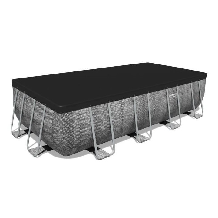Kit Piscine hors sol tubulaire BESTWAY Power Steel™- 488 x 244 x 122