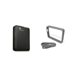 Disque Dur Externe Western Digital WDBU6Y0040BBK-WESN 4 TB HDD USB 3.0 Magnétique 4 TB SSD