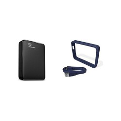 Disque Dur Externe Western Digital WDBU6Y0040BBK-WESN 4 TB HDD USB 3.0 Magnétique 4 TB SSD