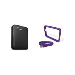 Disque Dur Externe Western Digital WDBU6Y0040BBK-WESN 4 TB HDD USB 3.0 Magnétique 4 TB SSD