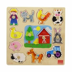 Puzzle enfant en bois Goula...