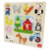 Puzzle enfant en bois Goula 53025 (12 pcs)