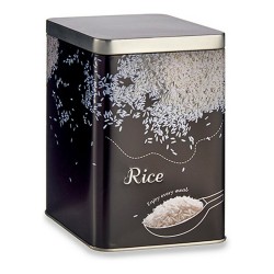 Boîte en métal Rice Noir...