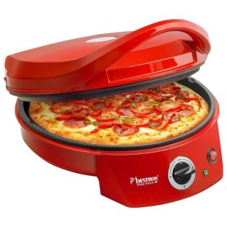 Machine a pizza / Gril de table Bestron APZ400 1800 W rouge