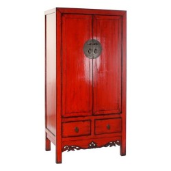 Armoire DKD Home Decor Rouge Métal 88 x 52 x 180 cm