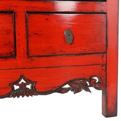 Armoire DKD Home Decor Rouge Métal 88 x 52 x 180 cm