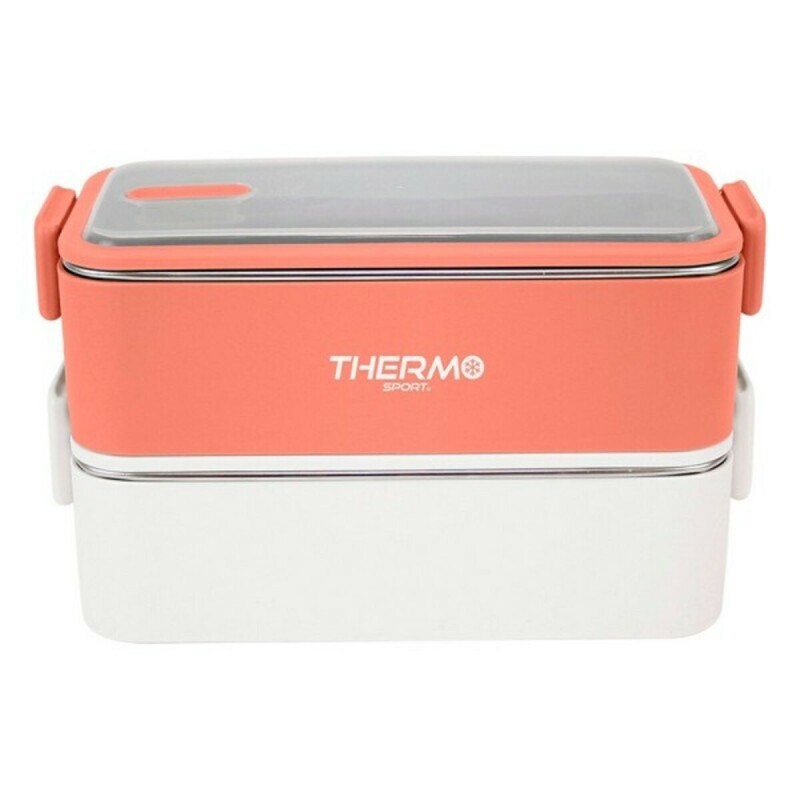 Boîte à lunch ThermoSport Rectangulaire Thermique (1100 ml) (2 x 550 ml)