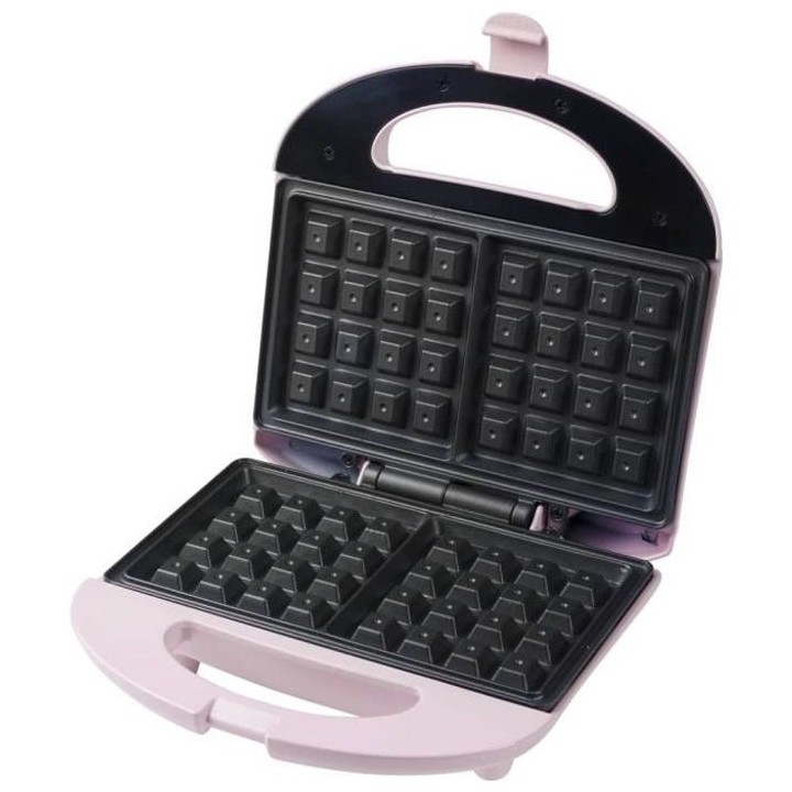 BESTRON ASW401P - Gaufrier au design rétro pour des gaufres de Bruxel