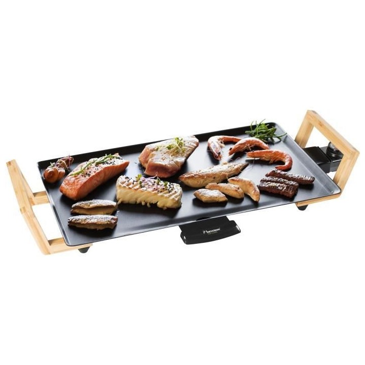 Bestron Plaque de cuisson avec poignées ABP602BB 48x26 cm 2000 W