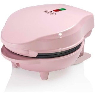 Bestron Mini gaufrier pour gaufres classiques, Petit gaufrier avec rev