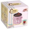 Bestron Appareil a fondue au chocolat pour 2 personnes, Inclut 10 piques, 10 fourchettes et 1 spatule, 25 Watts, Couleur: rose