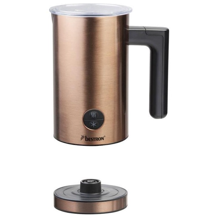 Bestron Mousseur a lait électrique, Base 360°, Capacité jusqu'a 300