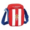 Sac bandoulière Real Sporting de Gijón 611822672 Rouge Blanc (16 x 22 x 6 cm)