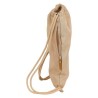 Sac à dos serré par des ficelles Safta Beige